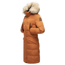 Marikoo Schneesternchen ladies long winter hooded quilted jacket  Größe XS - Gr. 34
