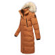 Marikoo Schneesternchen ladies long winter hooded quilted jacket  Größe XS - Gr. 34