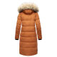Marikoo Schneesternchen ladies long winter hooded quilted jacket  Größe S - Gr. 36