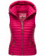 Navahoo Shadaa leichte Damen Stepp Weste Fuchsia Größe S - Gr. 36