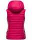 Navahoo Shadaa leichte Damen Stepp Weste Fuchsia Größe S - Gr. 36