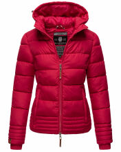 Marikoo Sole Damen Winter Steppjacke mit Kapuze Fuchsia Gr&ouml;&szlig;e XS - Gr. 34