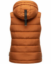 Marikoo Taisaa Damen Stepp Weste &Uuml;bergangsjacke Cinnamon Gr&ouml;&szlig;e XS - Gr. 34