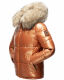 Navahoo Tikunaa ladies winter jacket quilted jacket with faux fur hood  Größe XS - Gr. 34