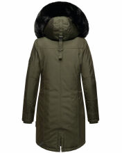 Navahoo Tiniis Damen Parka Winterjacke Dark Olive Größe M - Gr. 38