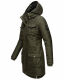 Navahoo Tiniis Damen Parka Winterjacke Dark Olive Größe M - Gr. 38