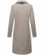 Navahoo Wooly Damen Trenchcoat Winter Mantel Zink Grau Größe L - Gr. 40