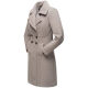 Navahoo Wooly Damen Trenchcoat Winter Mantel Zink Grau Größe L - Gr. 40