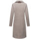 Navahoo Wooly Damen Trenchcoat Winter Mantel Zink Grau Größe L - Gr. 40