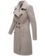 Navahoo Wooly Damen Trenchcoat Winter Mantel Zink Grau Größe XL - Gr. 42