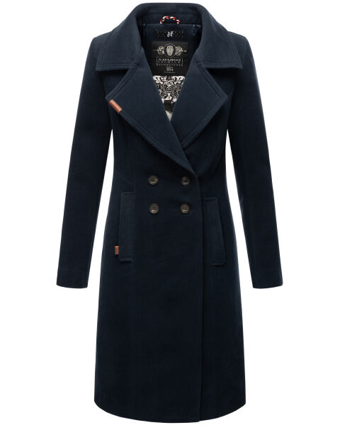 Navahoo Wooly Ladies Coat B661 Navy Größe XS - Gr. 34