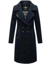 Navahoo Wooly Ladies Coat B661 Navy Größe XS - Gr. 34