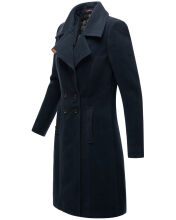 Navahoo Wooly Ladies Coat B661 Navy Größe XS - Gr. 34