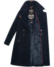 Navahoo Wooly Ladies Coat B661 Navy Größe XS - Gr. 34