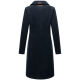 Navahoo Wooly Damen Trenchcoat Winter Mantel Navy Größe S - Gr. 36