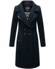 Navahoo Wooly Ladies Coat B661 Navy Größe L - Gr. 40