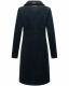 Navahoo Wooly Damen Trenchcoat Winter Mantel Navy Größe L - Gr. 40