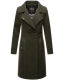 Navahoo Wooly Ladies Coat B661 Dunkelgrün Größe XS - Gr. 34