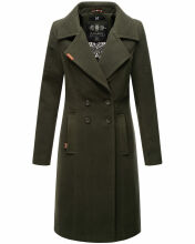 Navahoo Wooly Damen Trenchcoat Winter Mantel...