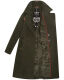 Navahoo Wooly Damen Trenchcoat Winter Mantel Dunkelgrün Größe M - Gr. 38