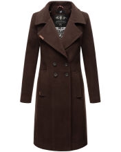 Navahoo Wooly Ladies Coat B661 Dark Choco Größe XS - Gr. 34