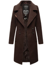 Navahoo Wooly Ladies Coat B661 Dark Choco Größe XS - Gr. 34