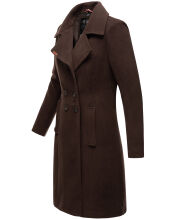 Navahoo Wooly Ladies Coat B661 Dark Choco Größe XS - Gr. 34