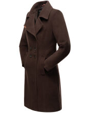 Navahoo Wooly Ladies Coat B661 Dark Choco Größe XS - Gr. 34