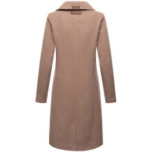 Navahoo Wooly Damen Trenchcoat Winter Mantel Taupe Größe XXXL - Gr. 46