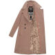 Navahoo Wooly Damen Trenchcoat Winter Mantel Taupe Größe XXXL - Gr. 46
