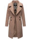 Navahoo Wooly Damen Trenchcoat Winter Mantel Taupe Größe XXXL - Gr. 46