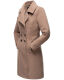 Navahoo Wooly Damen Trenchcoat Winter Mantel Taupe Größe XXXL - Gr. 46