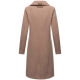 Navahoo Wooly Damen Trenchcoat Winter Mantel Taupe Größe XXXL - Gr. 46