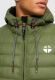 Stone Harbour Zaharoo wasserdichte Herren Regen Steppjacke Olivenblatt Größe XL - Gr. XL