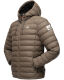Stone Harbour Zaharoo wasserdichte Herren Regen Steppjacke Stein Braun Größe S - Gr. S
