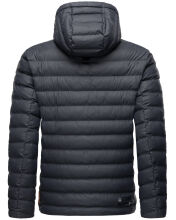 Stone Harbour Zaharoo wasserdichte Herren Regen Steppjacke Stein Blau Größe S - Gr. S