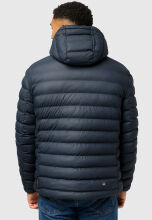 Stone Harbour Zaharoo wasserdichte Herren Regen Steppjacke Stein Blau Gr&ouml;&szlig;e XXXL - Gr. 3XL