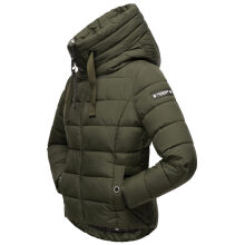 Navahoo Amayaa Damen Winterjacke B930 Olive Gr&ouml;&szlig;e XL - Gr. 42