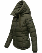 Navahoo Amayaa Damen Winterjacke B930 Olive Größe XXL - Gr. 44
