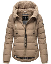 Navahoo Amayaa Damen Winterjacke B930 Taupe Größe XS - Gr. 34