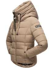 Navahoo Amayaa Damen Winterjacke B930 Taupe Größe XS - Gr. 34