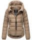 Navahoo Amayaa Damen Winterjacke B930 Taupe Größe XS - Gr. 34