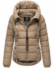 Navahoo Amayaa Damen Winterjacke B930 Taupe Größe S - Gr. 36