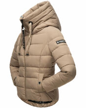 Navahoo Amayaa Damen Winterjacke B930 Taupe Größe S - Gr. 36
