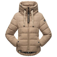 Navahoo Amayaa Damen Winterjacke B930 Taupe Gr&ouml;&szlig;e L - Gr. 40