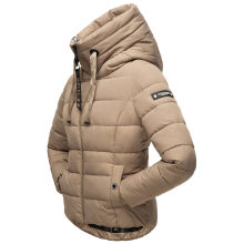 Navahoo Amayaa Damen Winterjacke B930 Taupe Gr&ouml;&szlig;e XL - Gr. 42
