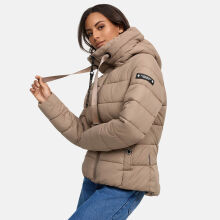 Navahoo Amayaa Damen Winterjacke B930 Taupe Gr&ouml;&szlig;e XXL - Gr. 44