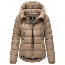 Navahoo Amayaa Damen Winterjacke B930 Taupe Gr&ouml;&szlig;e XXL - Gr. 44