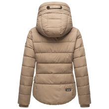 Navahoo Amayaa Damen Winterjacke B930 Taupe Gr&ouml;&szlig;e XXL - Gr. 44