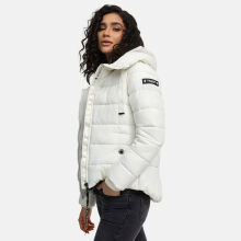 Navahoo Amayaa Damen Winterjacke B930 Offwhite Gr&ouml;&szlig;e L - Gr. 40